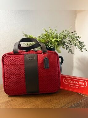 Coach Vintage Signature Cosmetic Bag